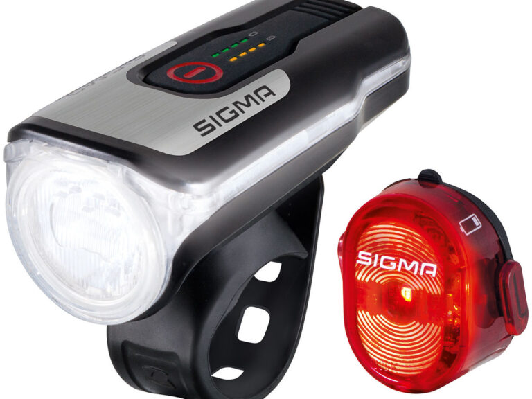 Verlichtingset Sigma Aura 80 USB koplamp + Nugget II achterlicht