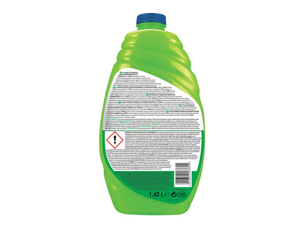 Turtle Wax 53381 Max-Power Car Wash - 1,42 liter - Afbeelding 2