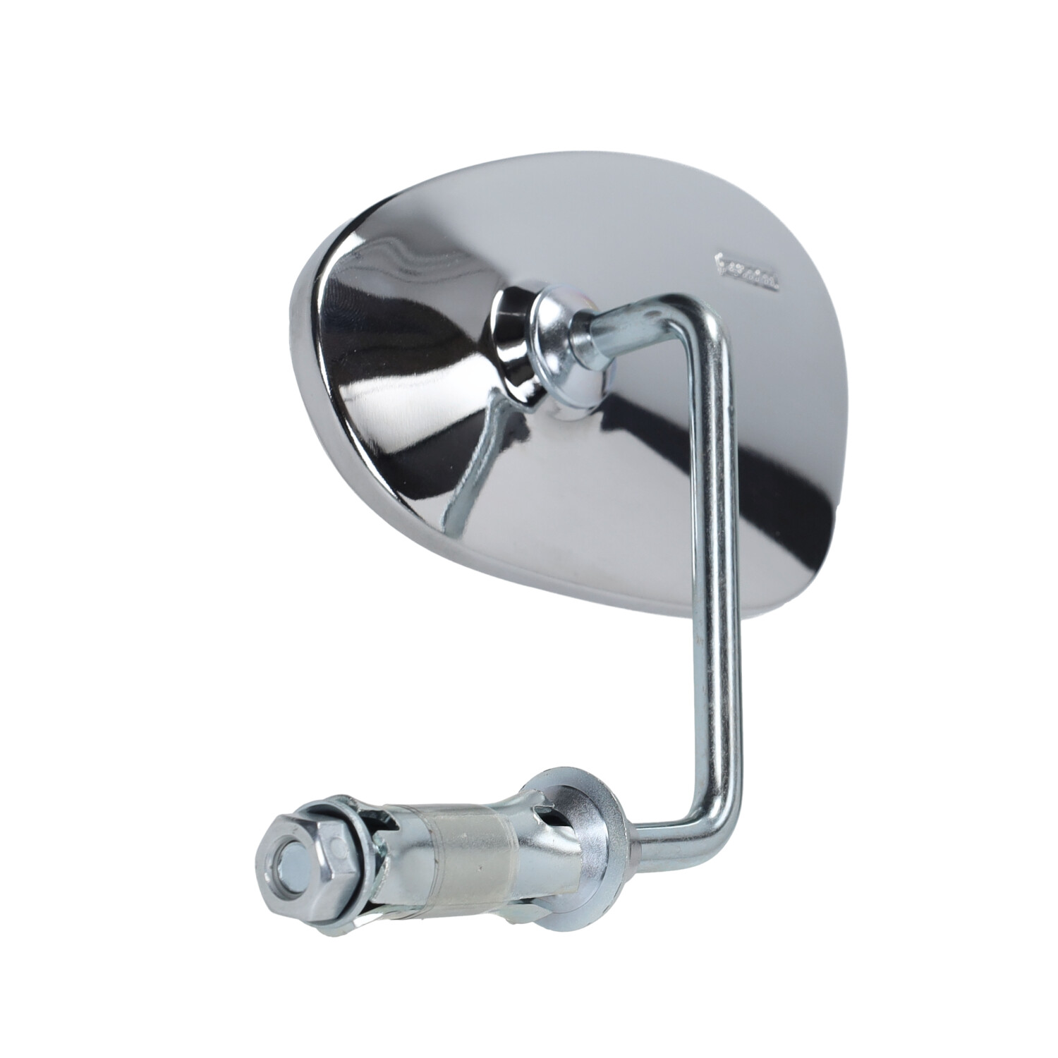 Spiegel Bumm Stuurbevestiging Ovaal Links Chroom Hercules, Kreidler, Puch, Zundapp 913/4pl - Afbeelding 3