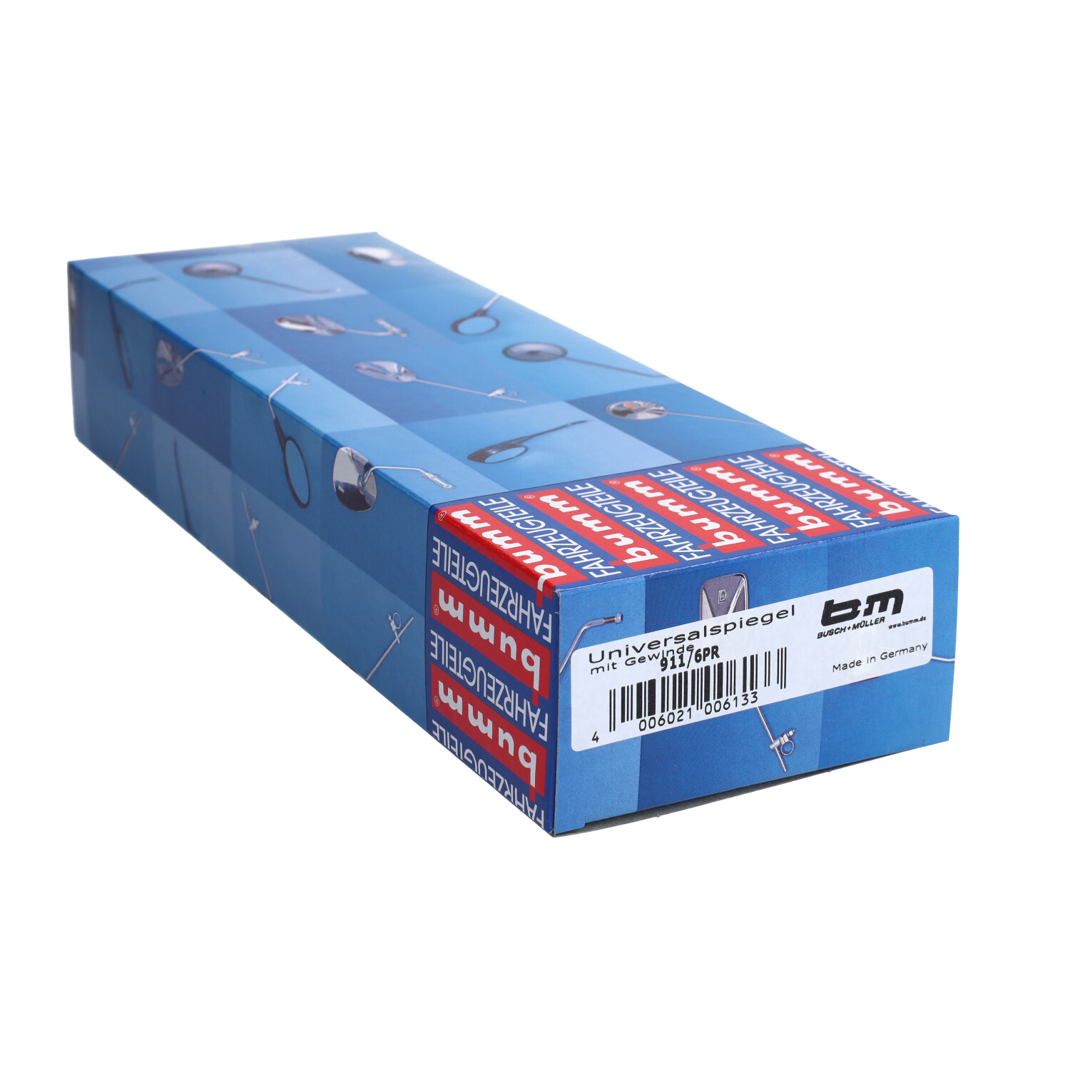 Spiegel Bumm Ovaal Rechts 8mm Zundapp, Kreidler 911/6pr - Afbeelding 2
