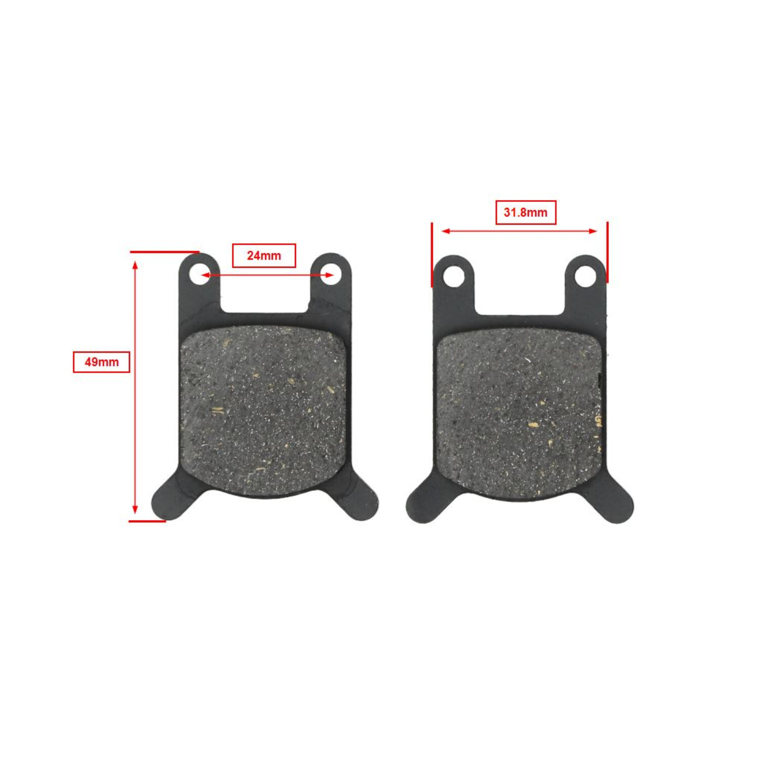 Remblokset Dmp Model Voor 1984 Ks50, Zundapp, Ks80 Lc - Afbeelding 3