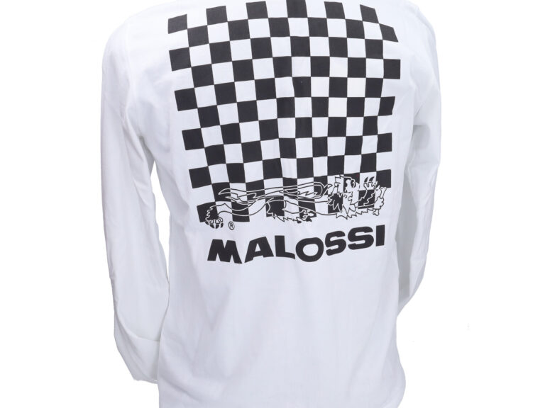 T-shirt Lange Mouwen Malossi Pattern Logo S Zwart 4114656.30