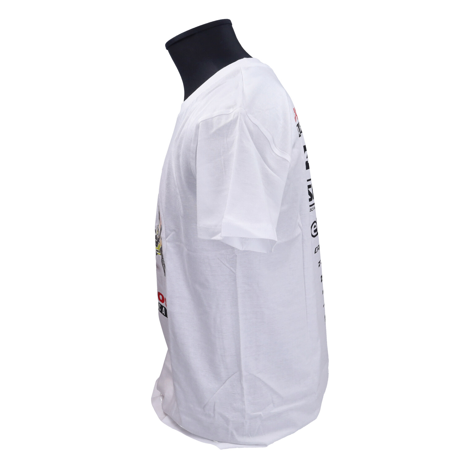 T-shirt Malossi Racing Academy L Wit 4118950.w5 - Afbeelding 3