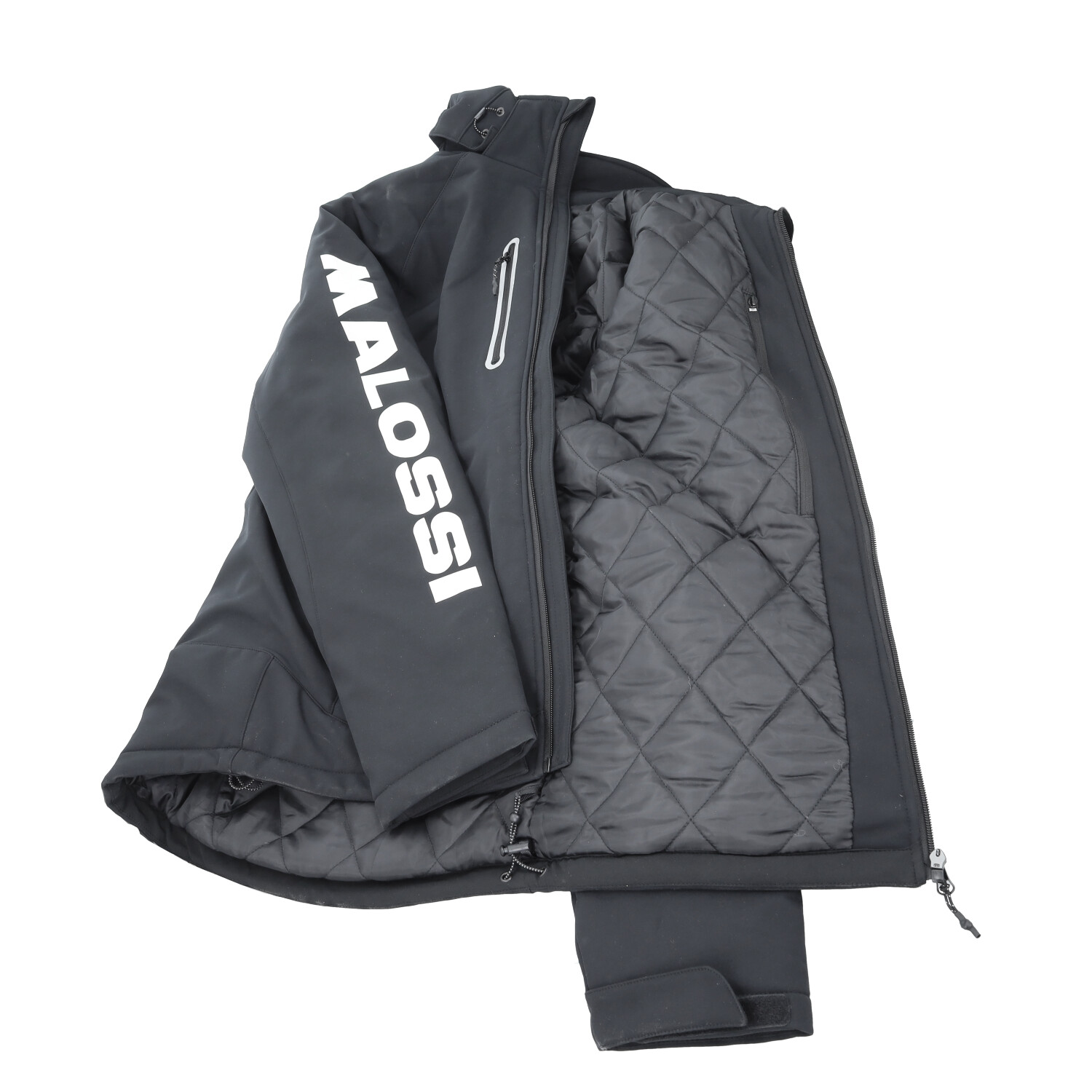 Jas Malossi Padded Softshell M Zwart 4120478.b4 - Afbeelding 4