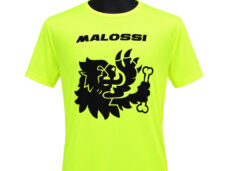 T-shirt Malossi korte mouwen l geel fluor 4120775.Y5