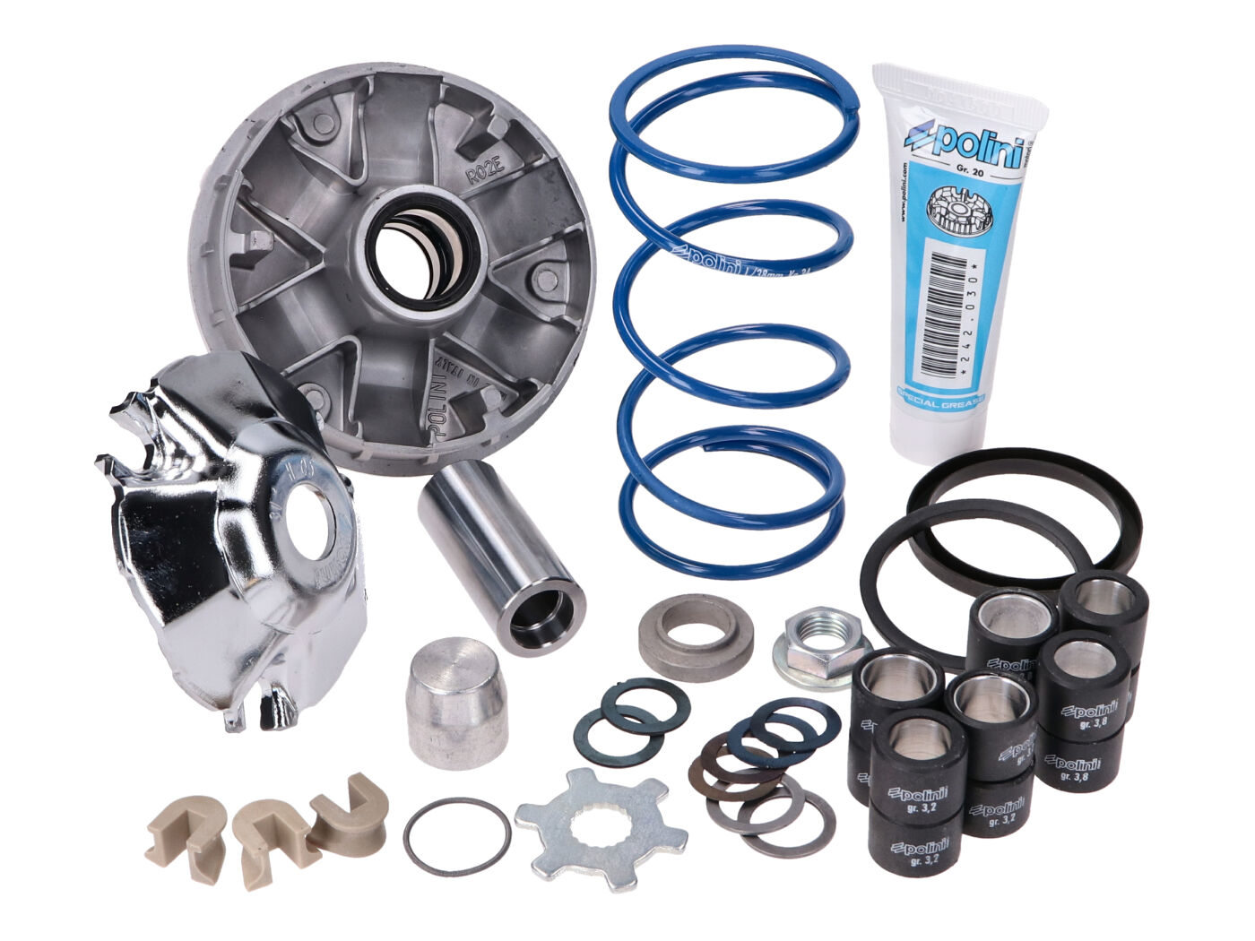 Variokit Polini + Veer Hi-speed Evolution 2 Minarelli Hor+vert 241.753 - Afbeelding 2
