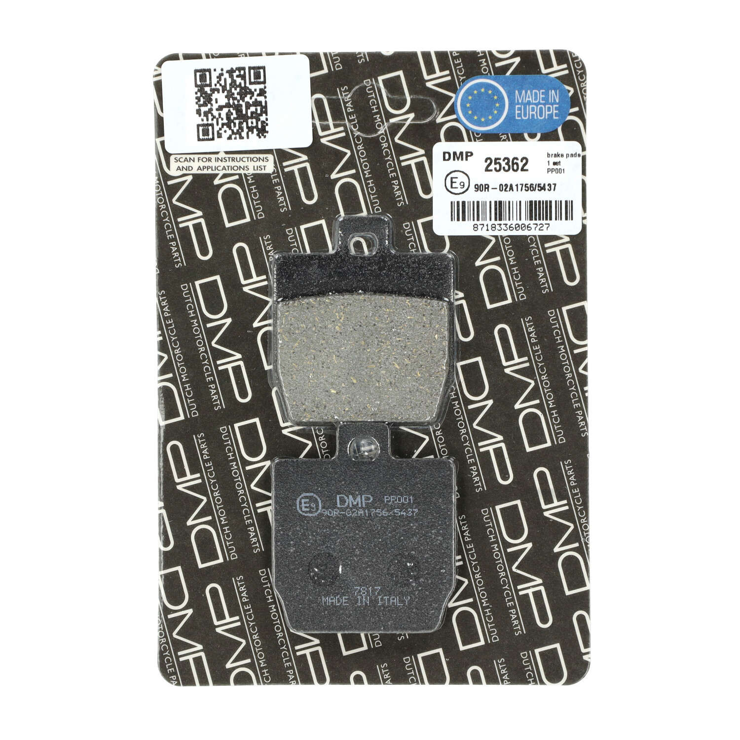 Remblokset Dmp (made In Eu) Achter Aerox - Afbeelding 3