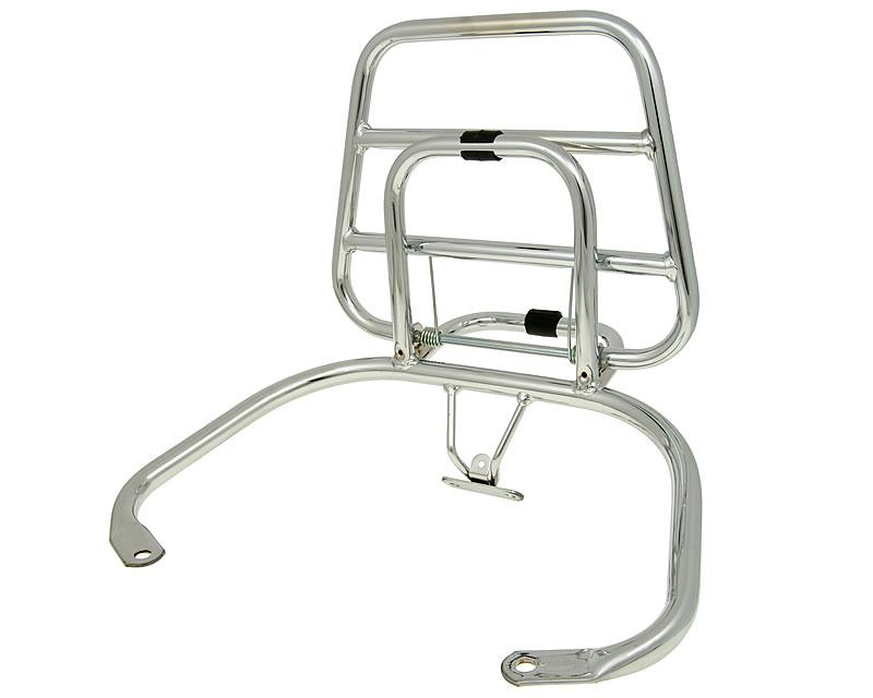 Achterdrager Regia Opklapbaar Chroom Lxv, Vespa S, Vespa Lx - Afbeelding 2