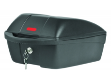 Topkoffer Polisport Luxe - zwart (vaste montage op drager)