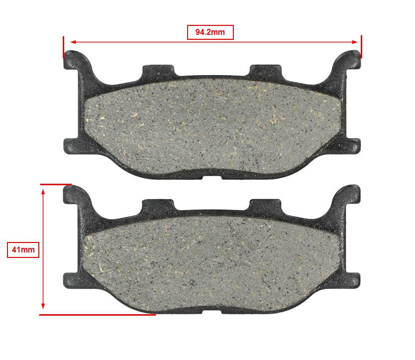 Remblokset Polini 2004-2007 Voor T-max500 174.0019 - Afbeelding 5