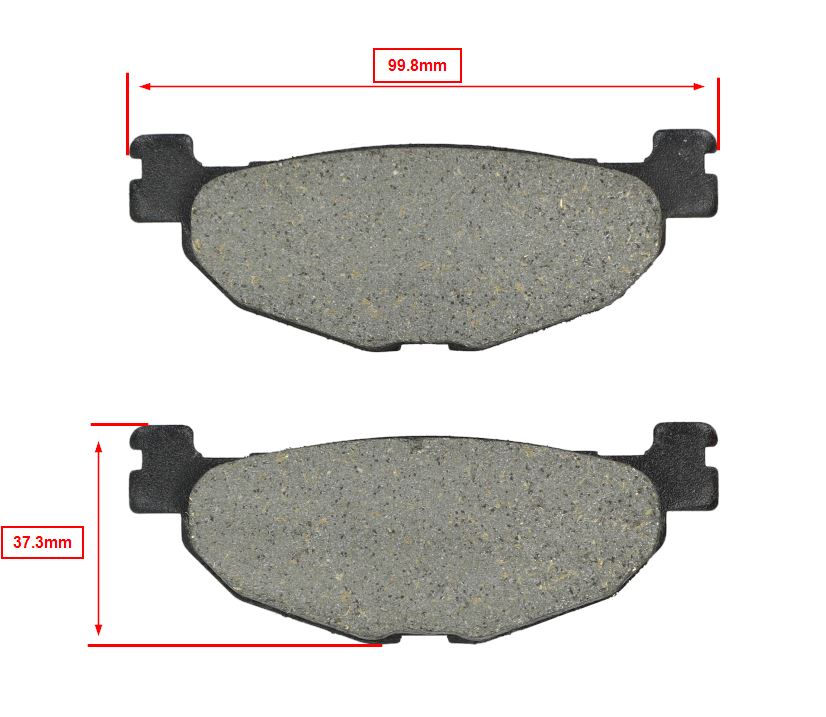Polini Bremseklodser 2004-2011 Bag T-max500 174.0078 - Figur 5