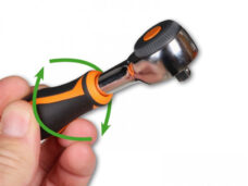 3/8" omschakelbare ratel Beta Tools met draaibare handgreep