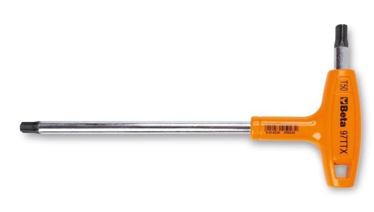 Torx haakse stiftsleutel Beta Tools 97TTX T30 met krachthandgreep
