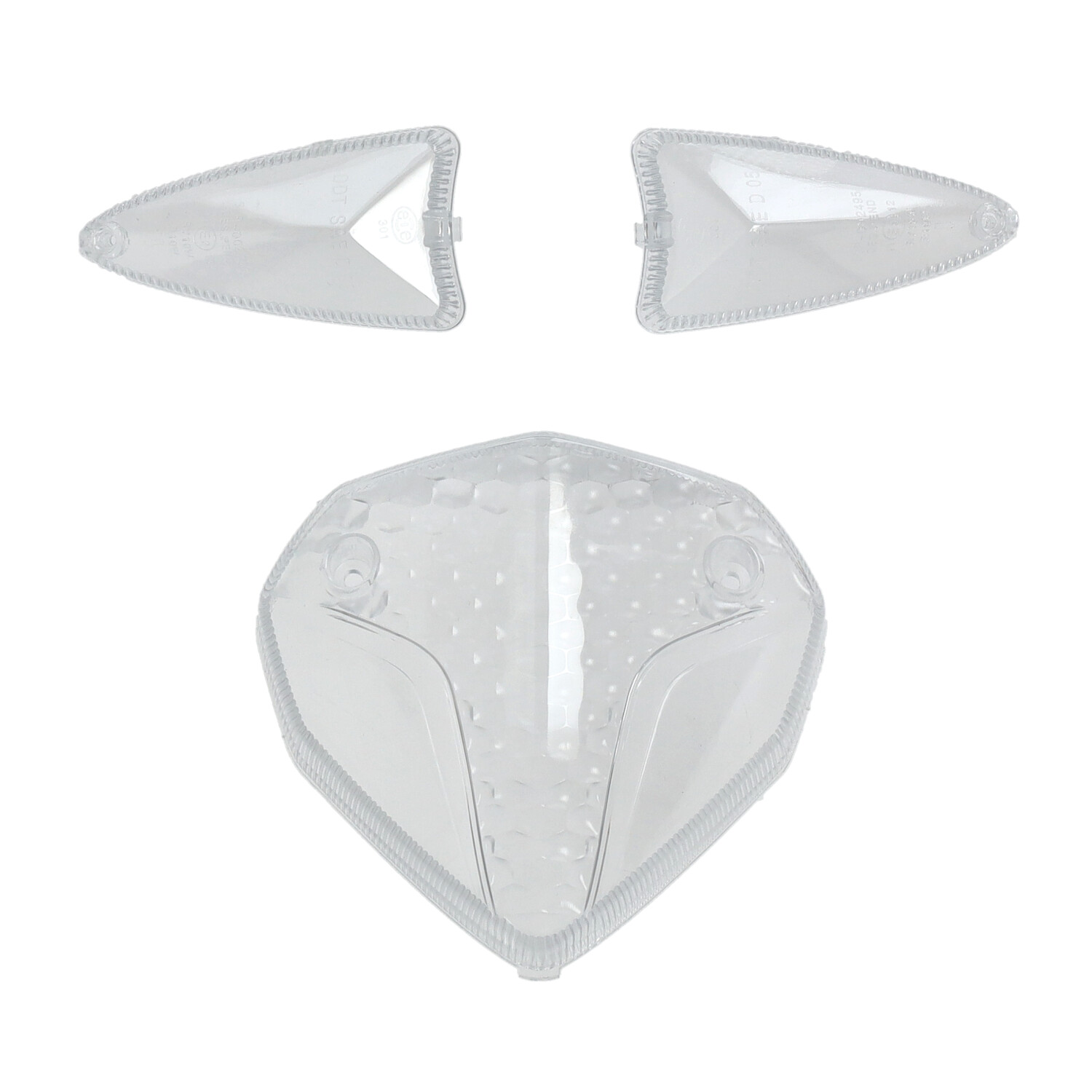 Knipperlichtglasset Dmp + Achterlichtglas Ymaha Helder Mbk Nitro, Aerox 2013 - Afbeelding 2