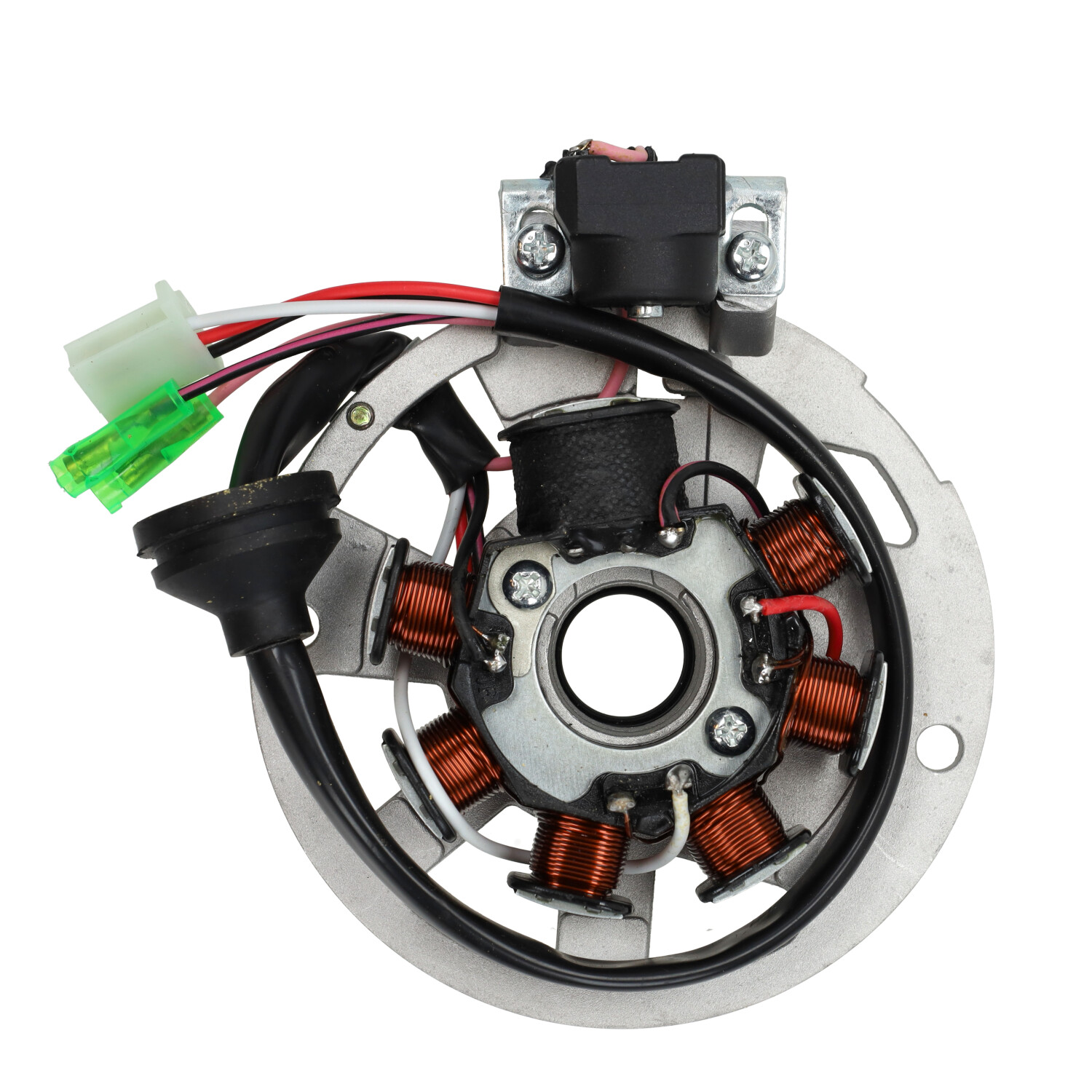 Ontsteking+vliegwiel 2t F12 Ac, F12 Lc, Minarelli Hor+vert, Neo's 2t, Sr50 2t, Aerox 2t 3kj-85560-00 - Afbeelding 5