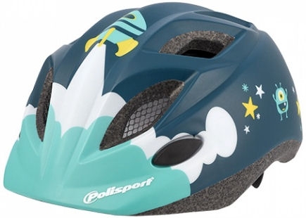 Fietshelm Polisport Kids Premium - XS (48-52cm) - spaceship