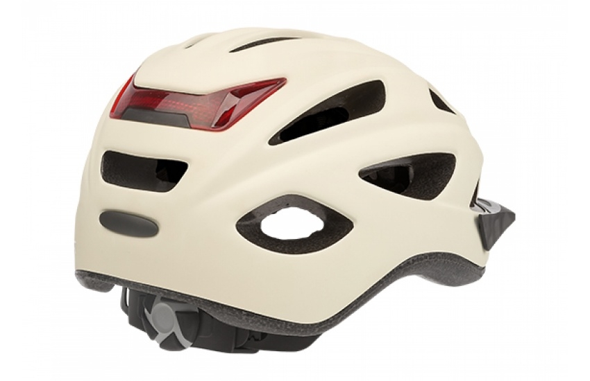 Fietshelm Polisport City'Go - mat creme