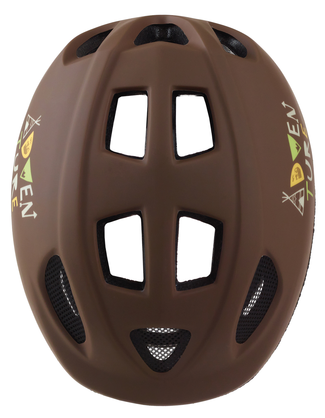 Fietshelm Polisport Adventure XS 46-53 cm - bruin - Afbeelding 4