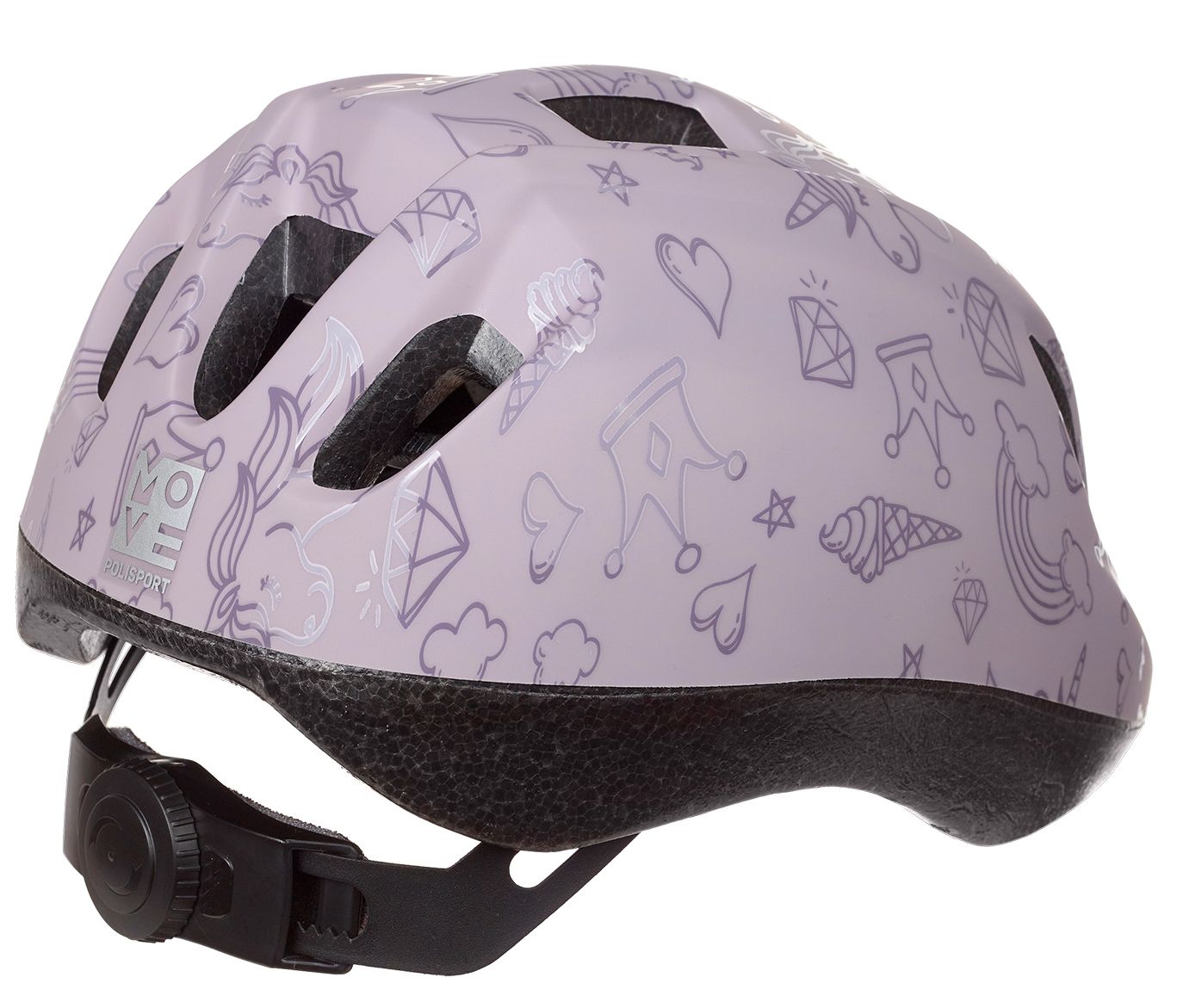 Fietshelm Polisport Crown XS 46-53 cm - paars - Afbeelding 2