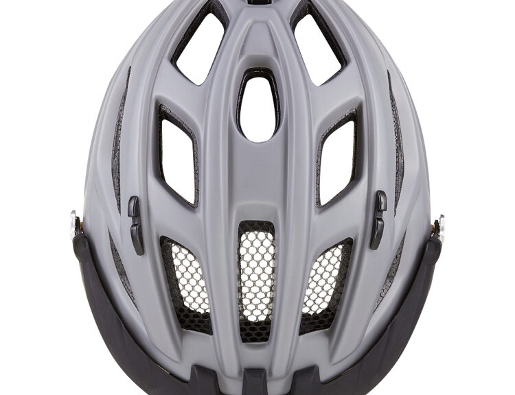 Fietshelm KED Covis Lite L (55-61cm) - grijs zwart mat