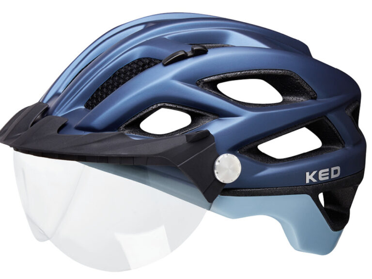 Fietshelm KED Covis Lite L (55-61cm) - nightblue lightblue matt
