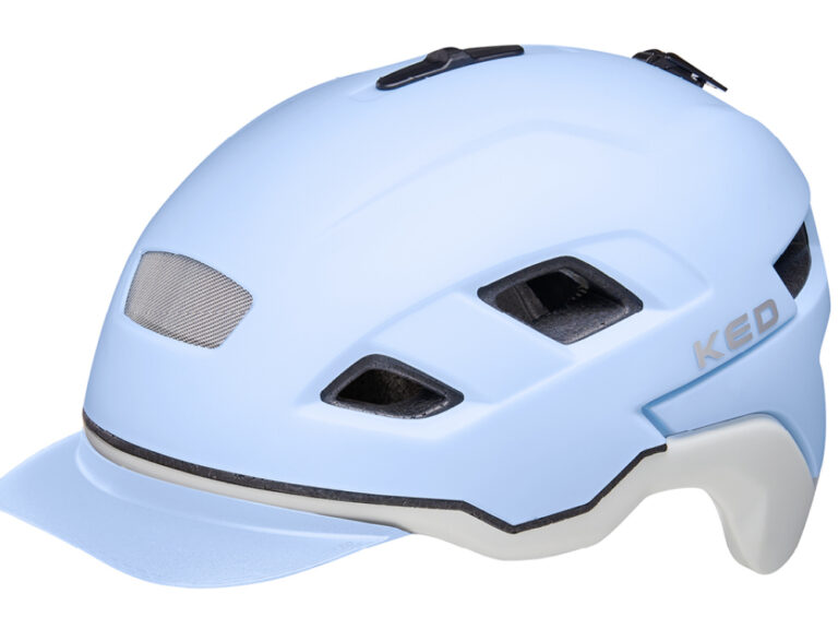 Fietshelm KED Berlin L (56-61cm) - lightblue ash matt