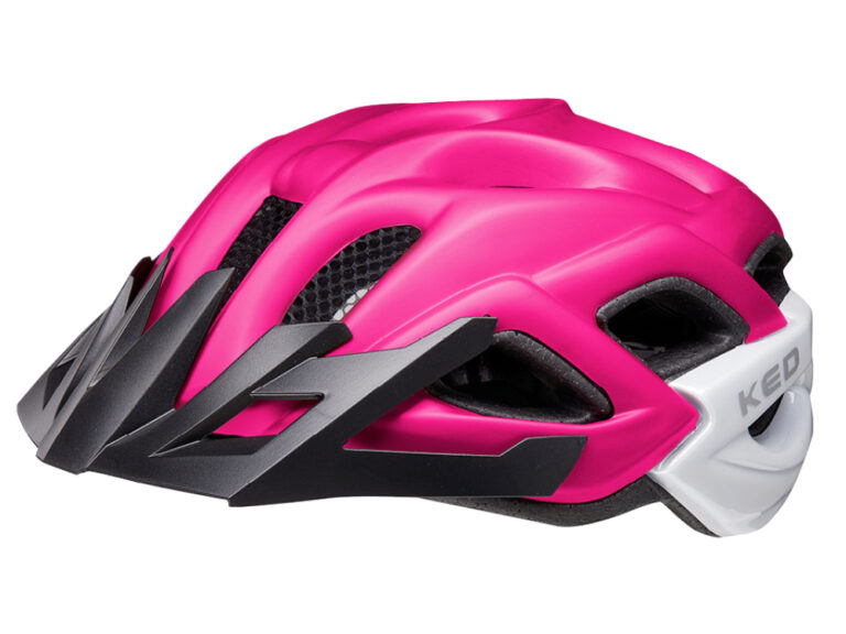 Fietshelm KED Status Jr. M (52-59cm) - pink black matt