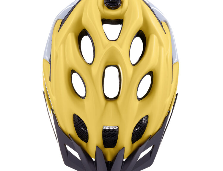 Fietshelm KED Status Jr. M (52-59cm) - yellow black matt