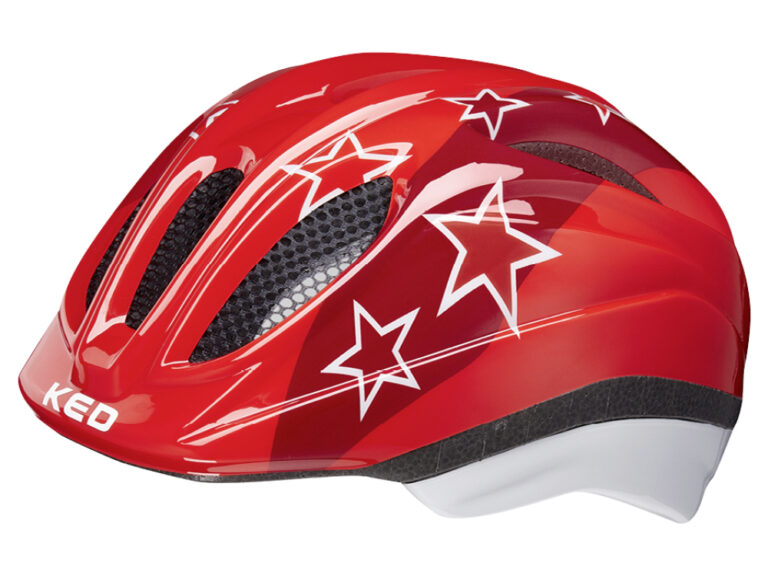 Fietshelm KED Meggy II S/M (49-55cm) - red stars