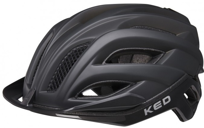 Fietshelm KED Champion visor M (52-58 cm) - process black matt