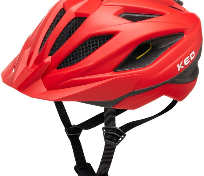 Fietshelm KED Street Jr. Mips S (49-55 cm) - fiery red matt