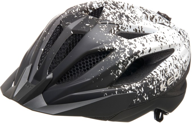 Fietshelm KED Street Jr. Pro S (49-55 cm) - black white matt