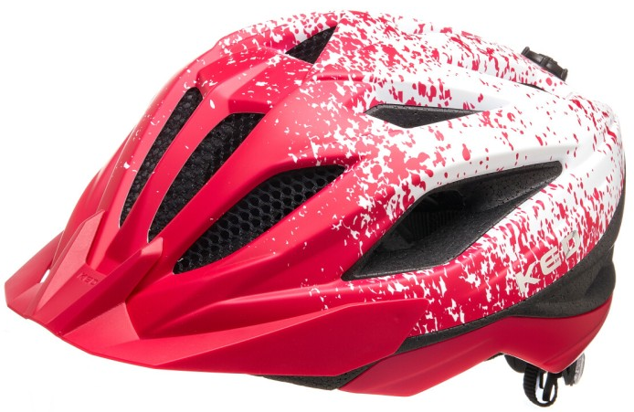 Fietshelm KED Street Jr. Pro S (49-55 cm) - pink white matt
