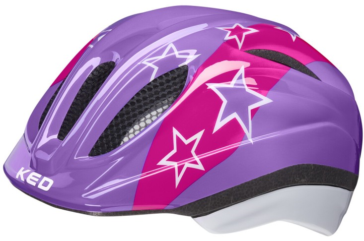 Fietshelm KED Meggy II Trend XS (44-49cm) - lilac stars