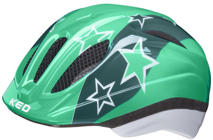 Fietshelm KED Meggy II Trend M (52-58cm) - green stars