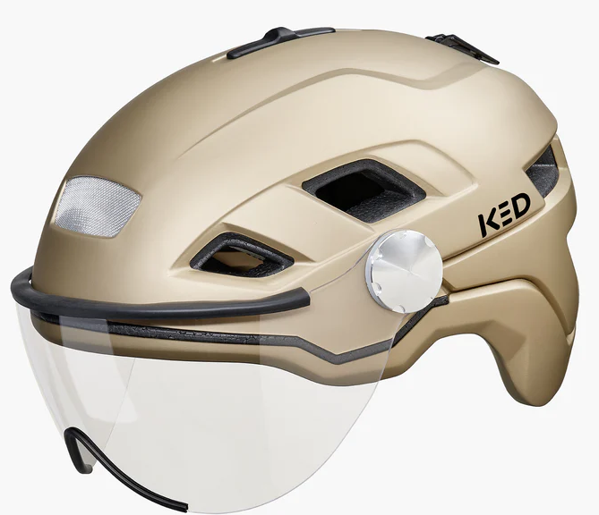 Fietshelm KED B-Vis X-Lite M (52-58cm) - gold metallic matt
