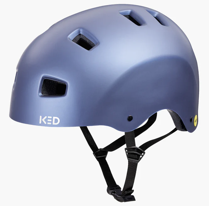 Fietshelm KED Citro L (57-62 cm) - blue metallic matt - Afbeelding 2