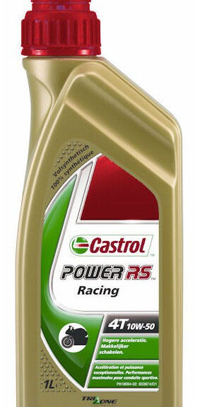 Olie Castrol Power RS Racing 4T 10W-50 - fles à 1 liter