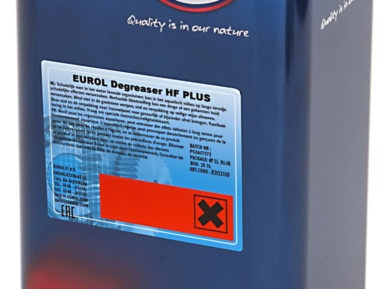 Ontvetter Eurol HF Plus - 5 liter