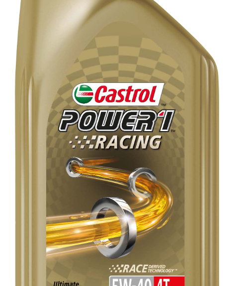 Olie Castrol RS Racing 4T 5W-40 - fles à 1 liter