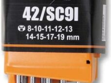 Ringsteeksleutelset Beta Tools 42/SC9I 9-delig in houder