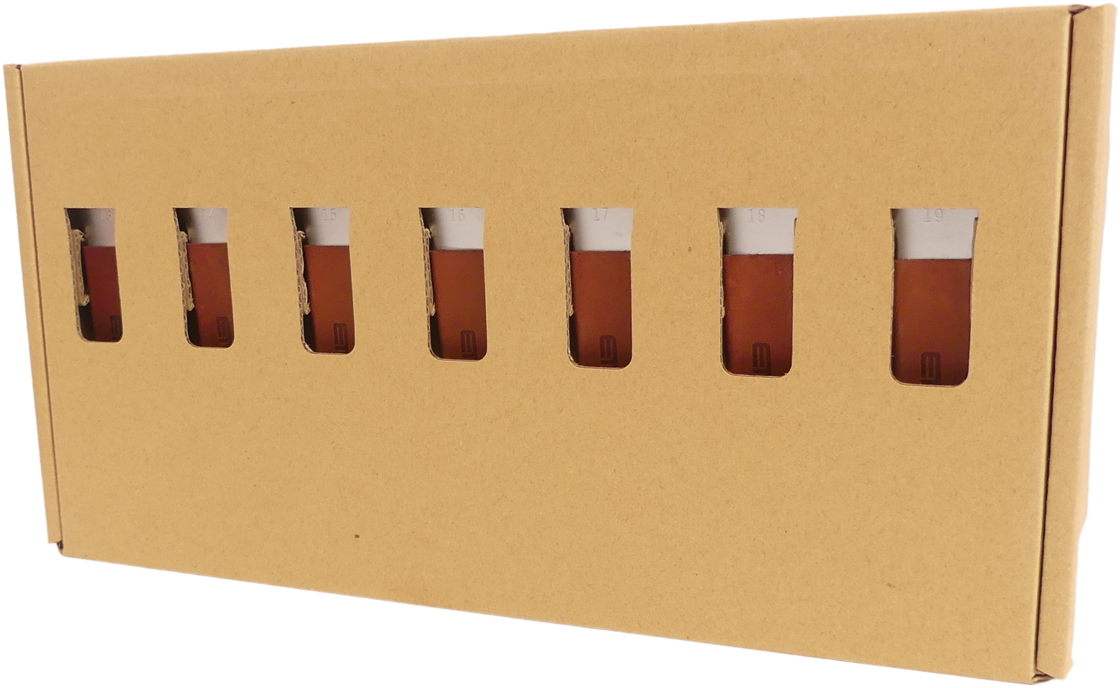 Conussleutelset Emfiss 7-delig - 13 tm 19 mm - Leatherline - Afbeelding 2