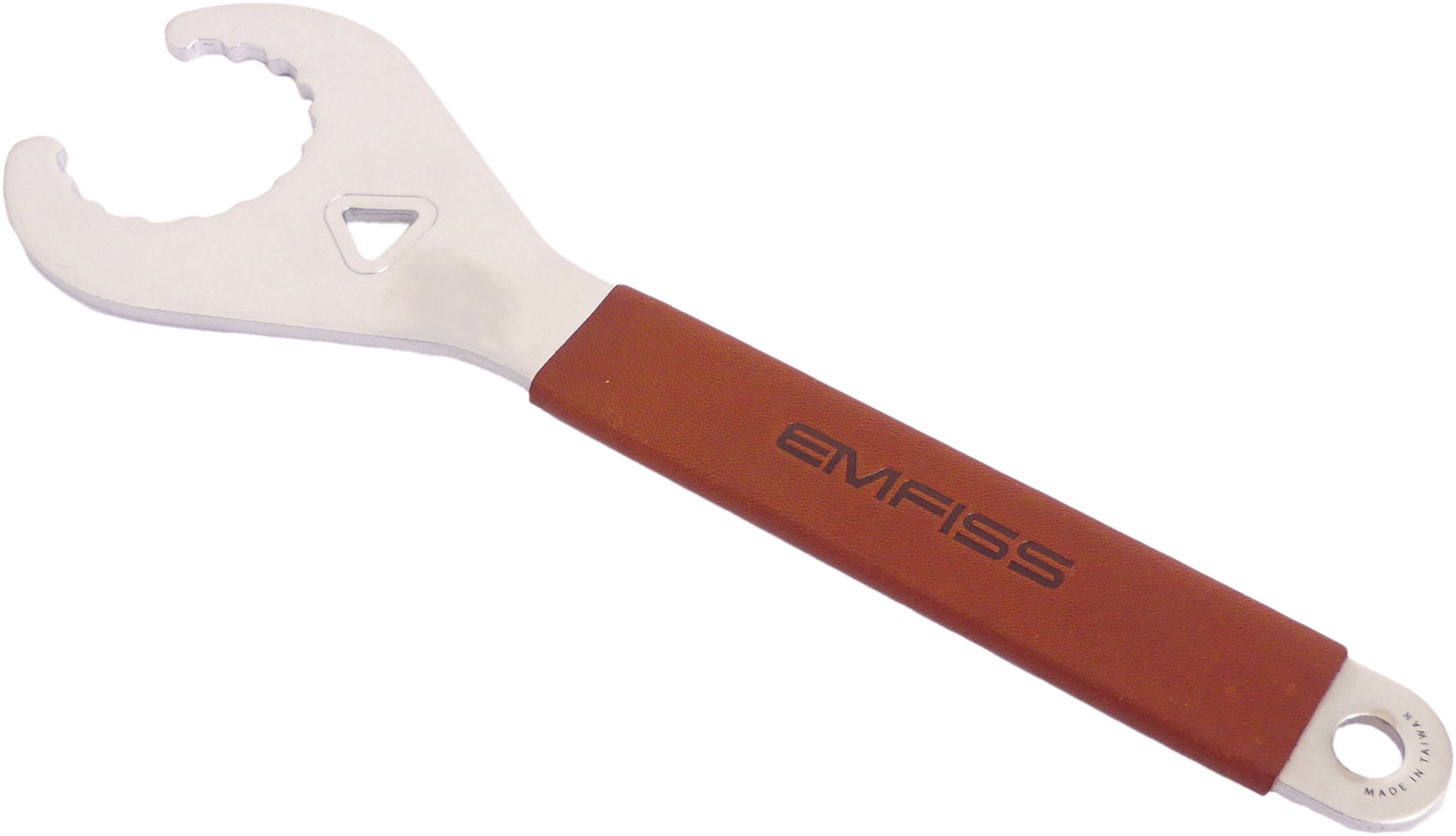 Emfiss Montagesleutel Bracketadapter incl. crankmontagesleutel - Leren handvat