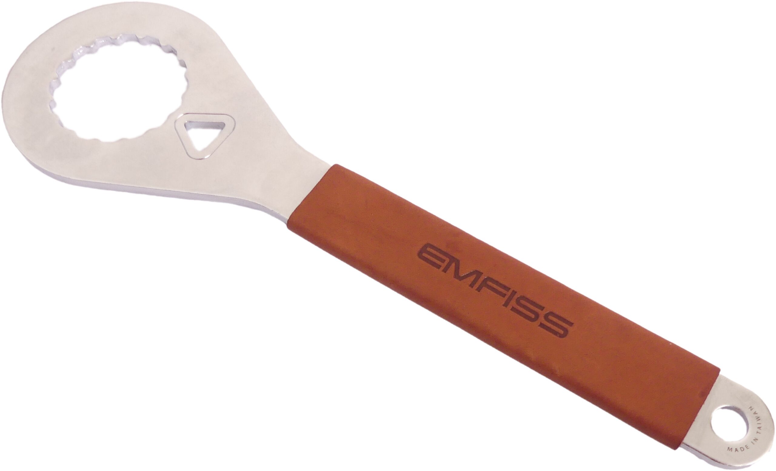 Emfiss Montagesleutel Bracketadapter incl. crankmontagesleutel - Leren handvat - Afbeelding 2