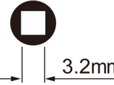Spaaknippelsleutel IceToolz 12B3 voor 3,2 mm (vierkante) nippels