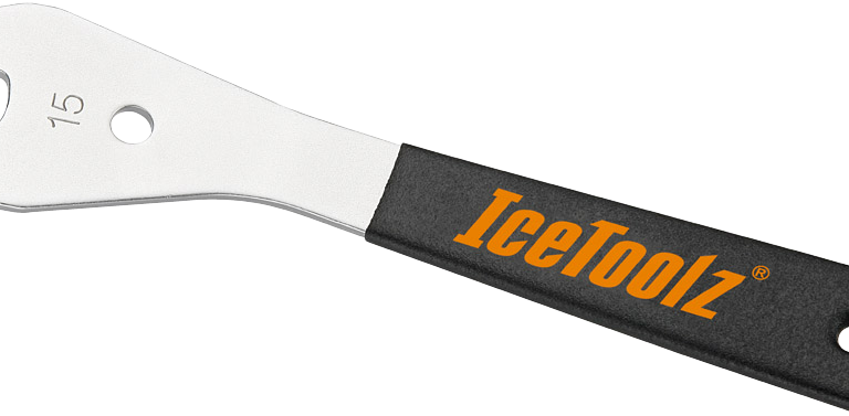 Pedaalsleutel 33F5 IceToolz 15 mm met handvat