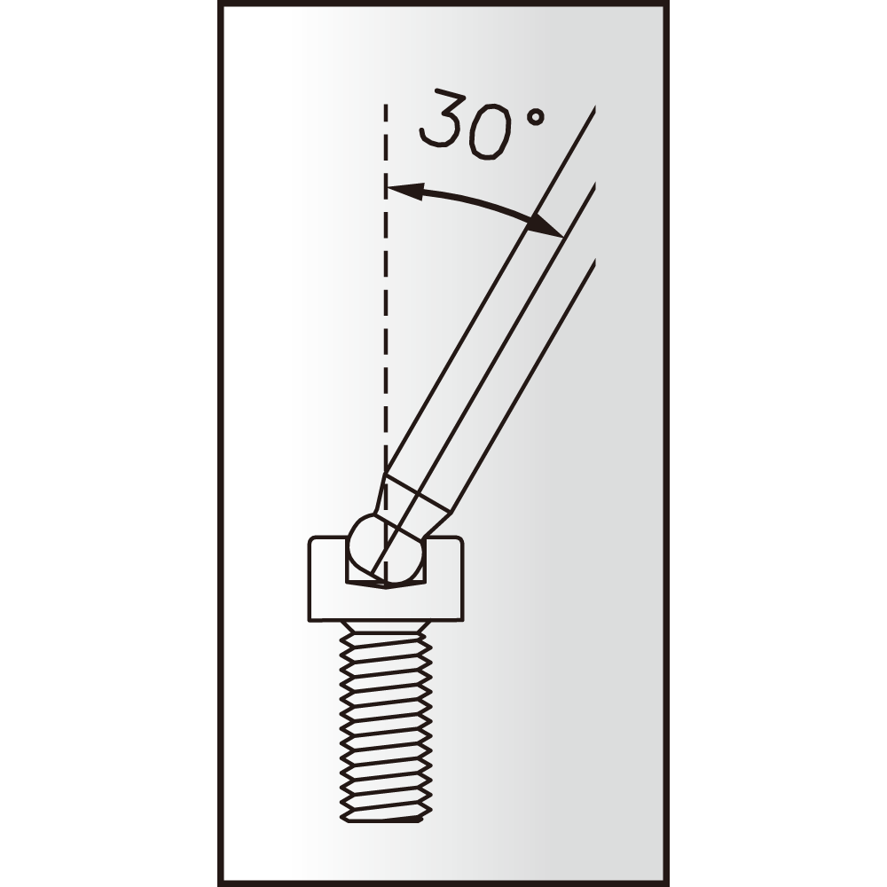 Inbussleutelset IceToolz 7M85 "Twin Head" met opbergstandaard - Afbeelding 5