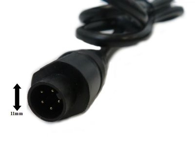 Acculader 5-pins 11mm ronde laadplug -36 Volt / 2Ah - o.a. Sparta - Afbeelding 2