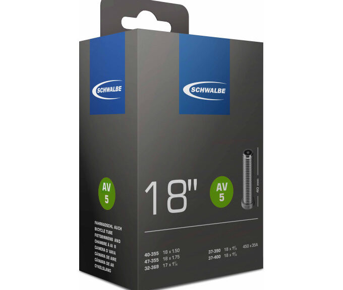 Binnenband Schwalbe AV5 18" / 32/47-355/400 - 40mm ventiel