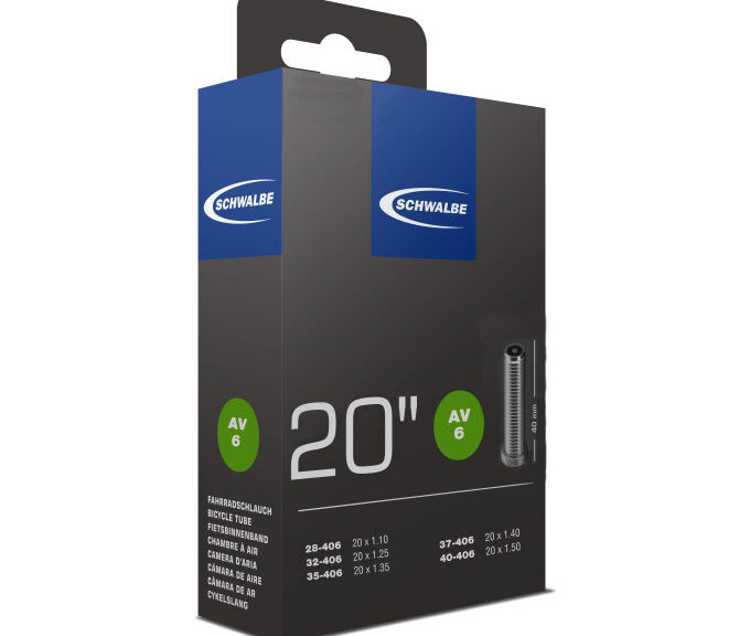 Binnenband Schwalbe AV6 20"  / 28/40-406 - 40mm ventiel